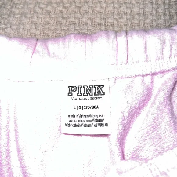 Victoria Secret Pink Boyfriend Shorts Sz L - Picture 3 of 5